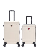 2-Piece Hard-Shell Suitcase Set GSTAAD - Medium and Cabin