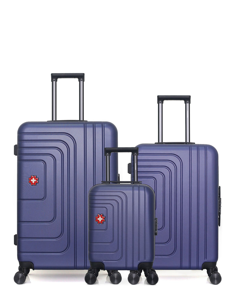 SWISS KOPPER - LOT DE 3 - Valises grand format, weekend et cabine XXS RUTI