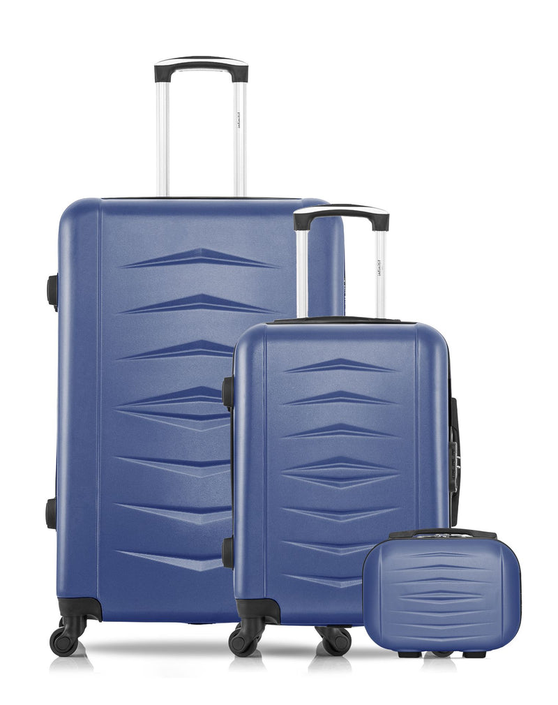 3 Luggages Bundle Large 75cm, Cabin 55cm an,d Vanity Case OVIEDO