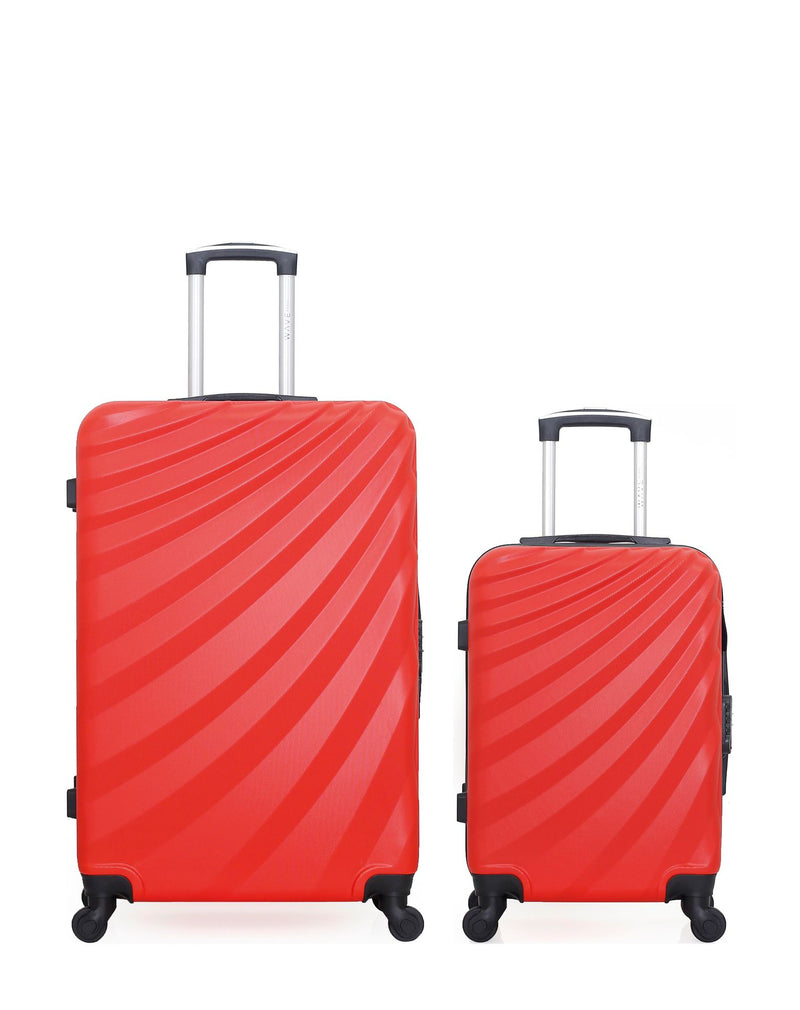 2 Luggage Bundle Large 75cm and Cabin 55cm DANUBE