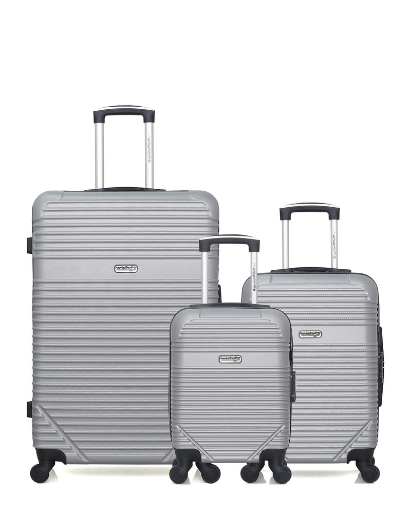 3 Luggages Bundle Large 75cm, Cabin 55cm and Underseat 46cm MEMPHIS