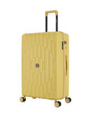 3-Piece Hard-Shell Suitcase Set ODEON - Large, Cabin and XS Cabin