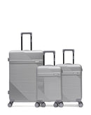 WOHLEN - 3-piece hard-shell suitcase set - Large suitcase, Cabin S and Cabin XS - SWISS KOPPER
