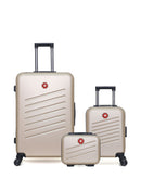 3 Luggage Bundle Large 75cm, Underseat 46cm and Vanity Case ZURICH