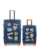LUGERS - 2-piece hard-shell suitcase set - Large suitcase and Cabin S - ELEVENPARIS
