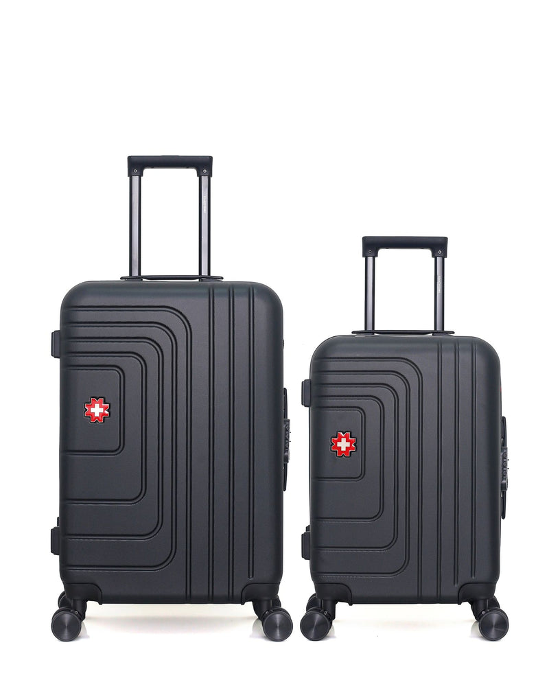 SWISS KOPPER - LOT DE 2 - Valises weekend et cabine RUTI