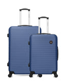 Set of 2 large and weekend suitcases LONDON