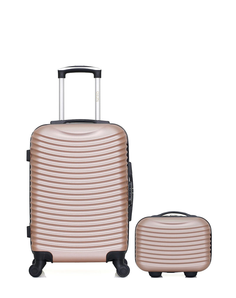 2 Luggages Bundle Cabin 55cm and Vanity Case ETNA