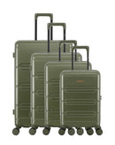 LYNDA-O - 4-piece hard-shell suitcase set - Large suitcase, Medium suitcase, Cabin S and Cabin XS - LPB LUGGAGE