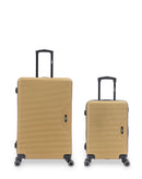 WAGRAM - 2-piece hard-shell suitcase set - Large suitcase and Cabin S - BLUESTAR