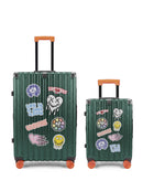 LUGERS - 2-piece hard-shell suitcase set - Large suitcase and Cabin XS - ELEVENPARIS
