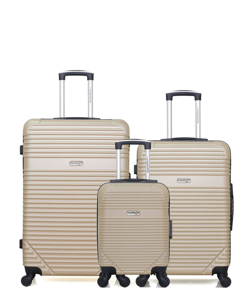 3 Luggages Bundle Large 75cm, Medium 65cm and Underseat 46cm MEMPHIS