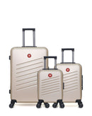 3 Luggage Bundle Large 75cm, Cabin 55cm and Underseat 46cm ZURICH