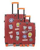 LUGERS - 3-piece hard-shell suitcase set - Large suitcase, Medium suitcase and Cabin S - ELEVENPARIS