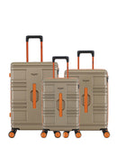 3-Piece Hard-Shell Suitcase Set EVERGLADES - Medium, Cabin and XS Cabin