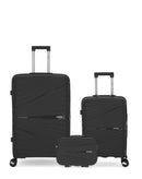 3 Luggage Bundle Large, Cabin and Large Vanity Case VELA