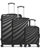 3 Luggage Bundle Large 75cm Medium 65cm Cabin 45cm Danube