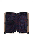LPB LUGGAGE MARIANNE - 4-piece luggage set in ABS (large suitcase, medium suitcase, cabin S and cabin XXS)