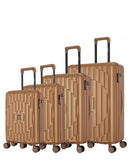4-Piece Hard-Shell Suitcase Set ODEON-O
