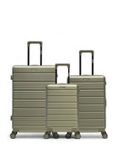LUGANO - 3-piece hard-shell suitcase set - Large suitcase, Medium suitcase and Cabin S - SWISS KOPPER