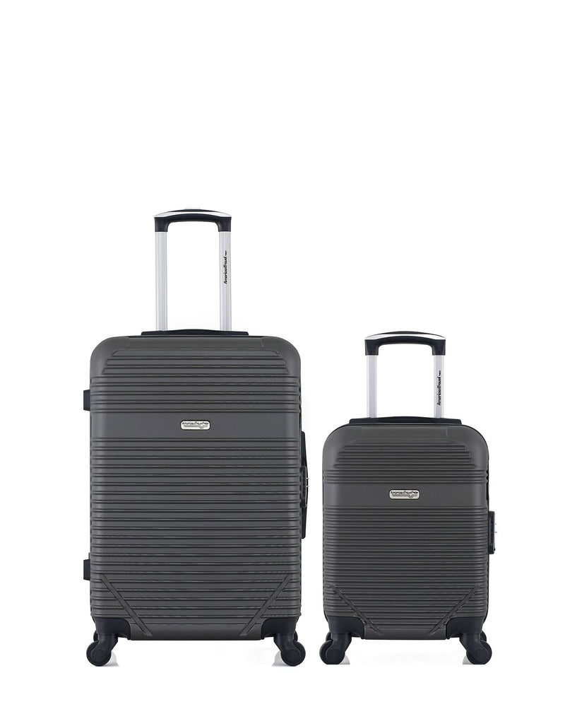 2 Luggages Bundle Medium 65cm and Underseat 46cm MEMPHIS