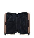 SELENGA - 4-piece hard-shell luggage set - Large suitcase, Medium suitcase, Cabin S and Vanity case - WAVE PARIS