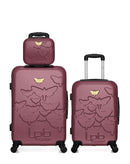 3 Luggage Bundle Medium 65cm Cabin 55cm Vanity Aelys - LPB
