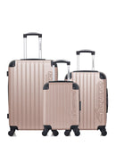 3 Luggage Bundle Medium 65cm, Cabin 55cm and Underseat 46cm BUDAPEST