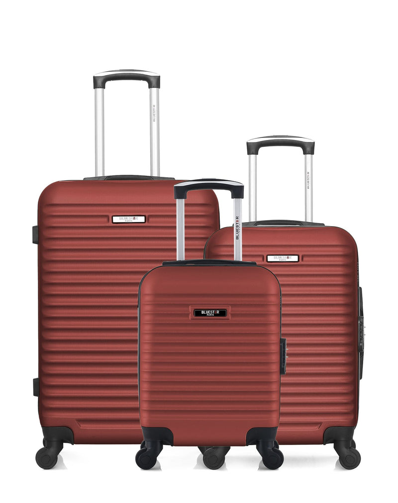 3 Luggages Bundle Medium 65cm, Cabin 55cm and Underseat 46cm BRAZILIA