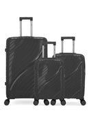 3 Luggage Bundle Large 75cm, Cabin 55cm and Underseat 51cm LYRA