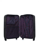 LPB LUGGAGE HAMBOURG - 3-piece luggage set in ABS (medium suitcase, cabin S and vanity case)