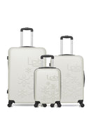 ELEONOR - 3-piece hard-shell suitcase set - Large suitcase, Medium suitcase and Cabin XXS - LPB LUGGAGE