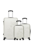 ELEONOR - 3-piece hard-shell suitcase set - Large suitcase, Cabin S and Cabin XXS - LPB LUGGAGE