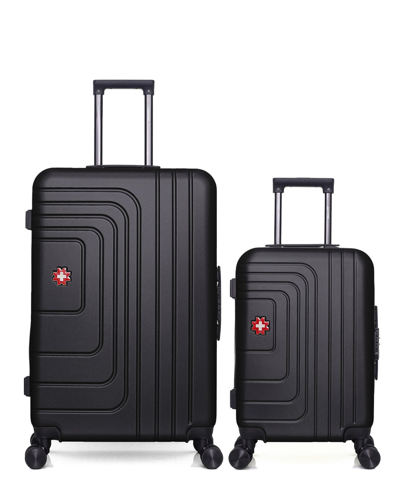 SWISS KOPPER - LOT DE 2 - Valises grand format et cabine RUTI