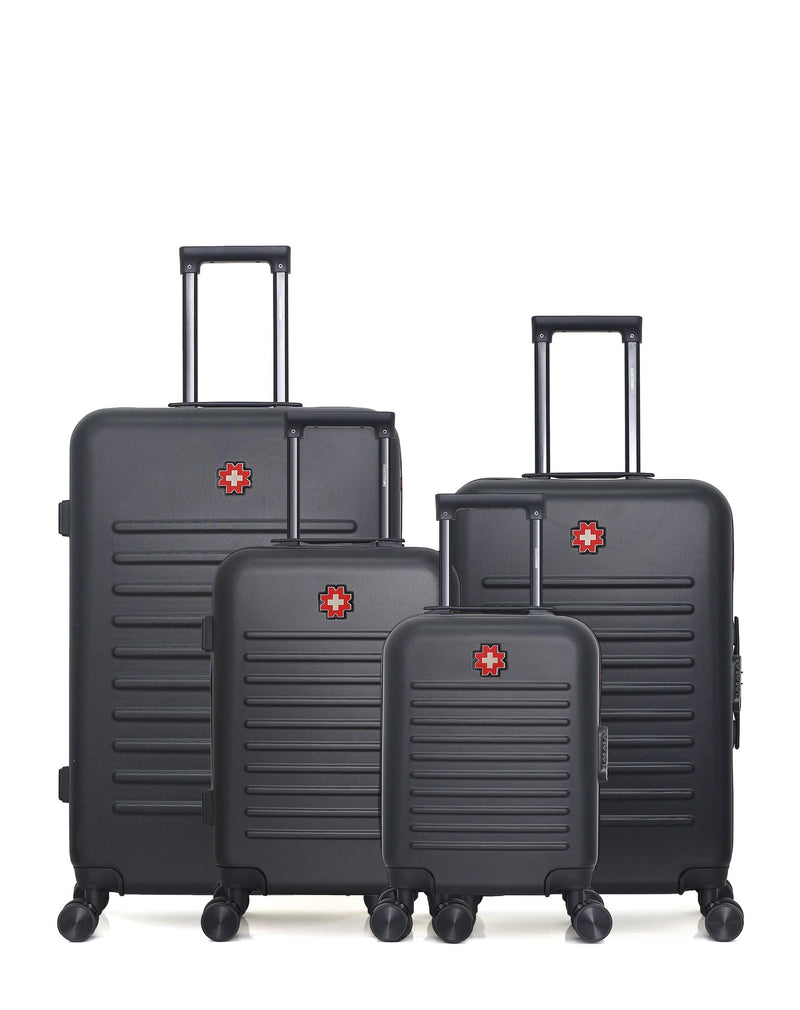 4 Luggage Bundle Large 75cm, Medium 65cm, Cabin 55cm and Underseat 46cm SPIEZ