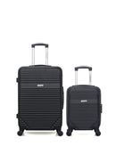 2 Luggages Bundle Medium 65cm and Underseat 46cm MEMPHIS