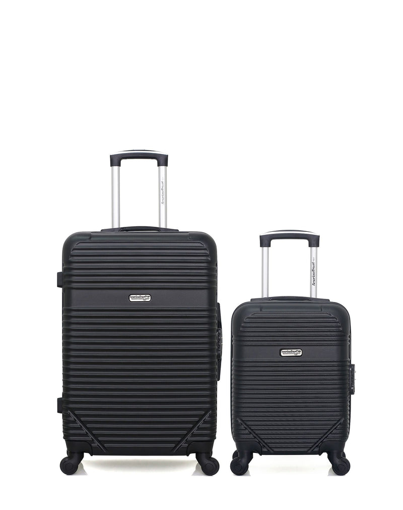 2 Luggages Bundle Medium 65cm and Underseat 46cm MEMPHIS