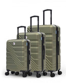 REDWOOD - 3-piece hard-shell suitcase set - Large suitcase, Medium suitcase and Cabin S - AMERICAN TRAVEL
