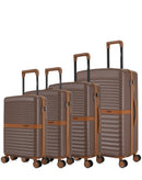 4-Piece Hard-Shell Suitcase Set BELAIR-O (L/M/S/XS)