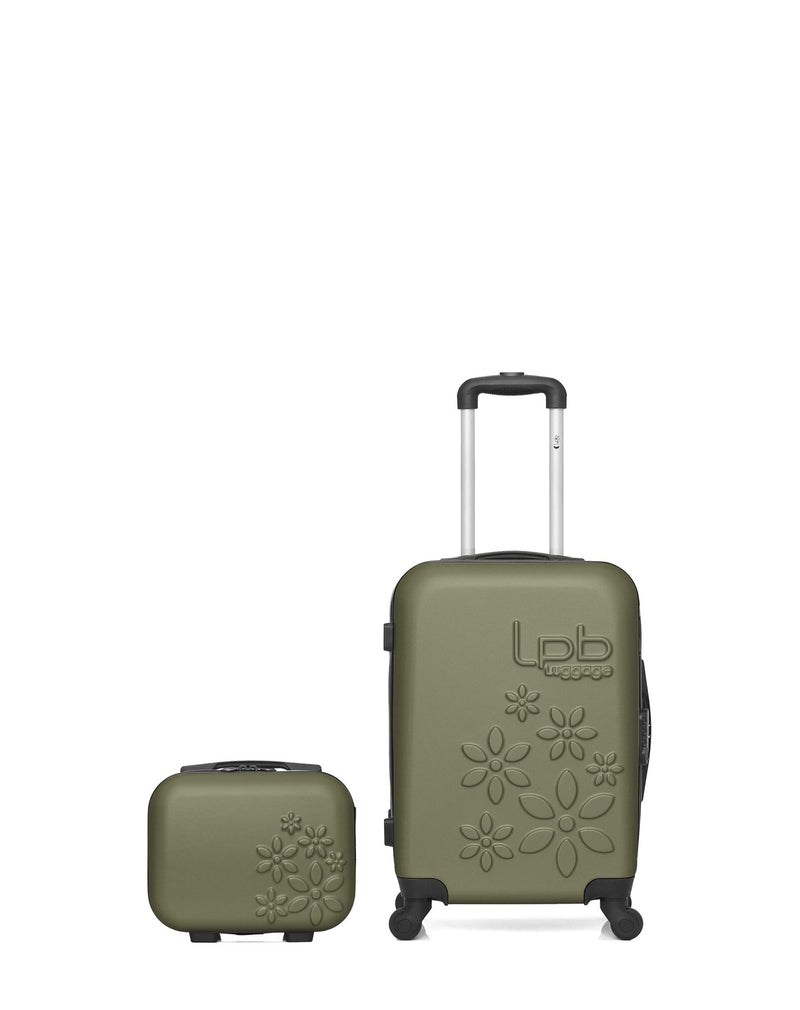 2 Luggages Bundle Cabin 55cm and Vanity Case ELEONOR