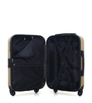 WAVE PARIS - 2-Piece Luggage Set - Cabin S Suitcase and Vanity Case SELENGA