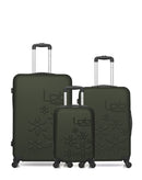 ELEONOR - 3-piece hard-shell suitcase set - Large suitcase, Medium suitcase and Cabin XXS - LPB LUGGAGE