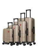 4 Luggage Bundle Large 75cm, Medium 65cm, Cabin 55cm and Vanity USTER-M