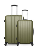 Set of 2 large and weekend suitcases NAPOLI