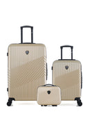 3 Luggages Bundle Large 75cm, Cabin 55cm and Vanity Case PETER