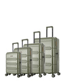 LYNDA-O - 4-piece hard-shell suitcase set - Large suitcase, Medium suitcase, Cabin S and Cabin XS - LPB LUGGAGE