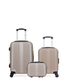 3 Luggage Bundle Cabin 55cm, Underseat 46cm and Vanity Case LIPARI