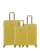 LYNDA - 3-piece hard-shell suitcase set - Large suitcase, Medium suitcase and Cabin S - LPB LUGGAGE