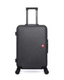 4 Luggage Set Medium 65cm, Cabin 55cm, Underseat 46cm and Vanity Case SPIEZ