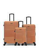 LIVIA - 3-piece hard-shell suitcase set - Large suitcase, Medium suitcase and Cabin S - LPB LUGGAGE